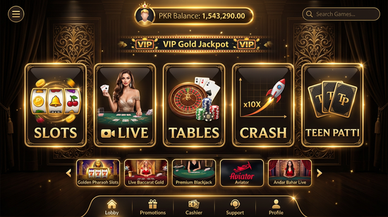 Main screen of Wolf999 Game casino page for PK players